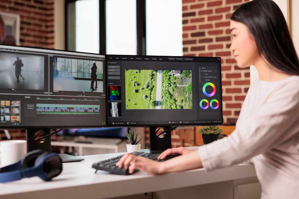 video production (illustration)